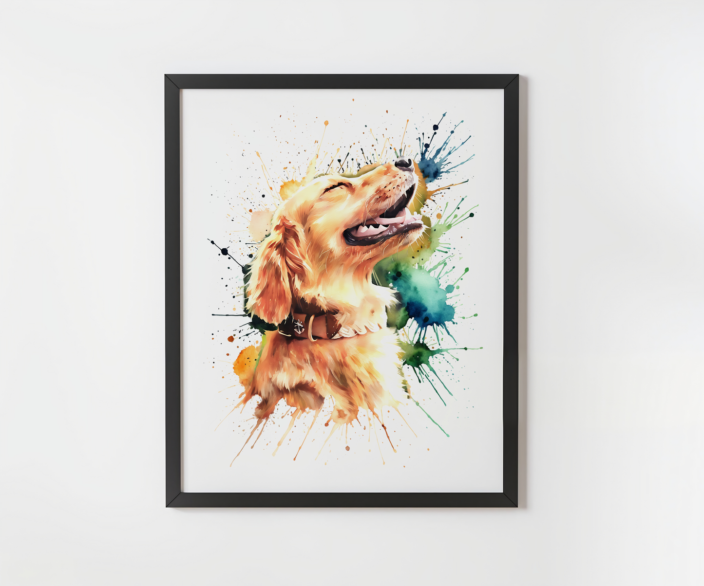 Custom pet portrait, Pet Painting From Photo, Dog owner Gift