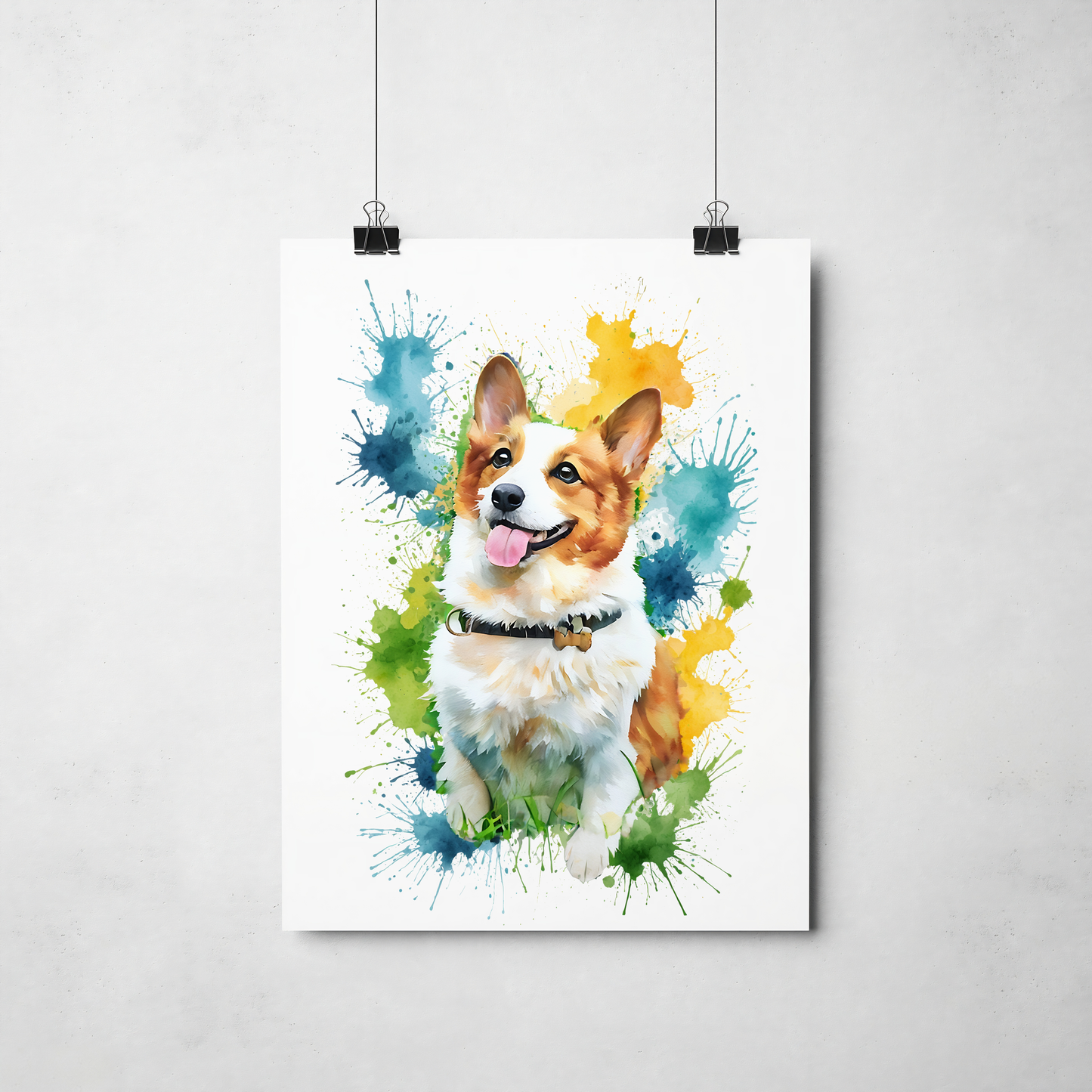 Custom pet portrait, Pet Painting From Photo, Dog owner Gift